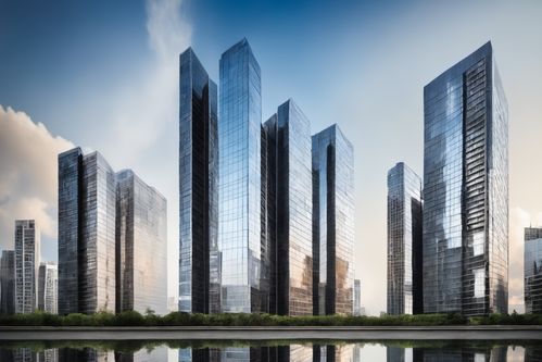 都市風光房地產高樓大廈攝影圖 攝影