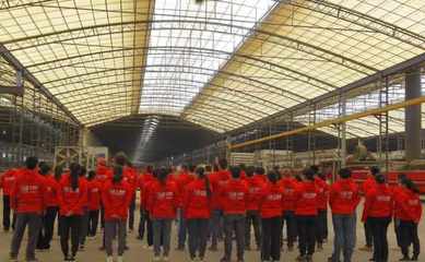 大角鹿瓷磚新豐工廠點火投產，助力市場供應與房地產發展